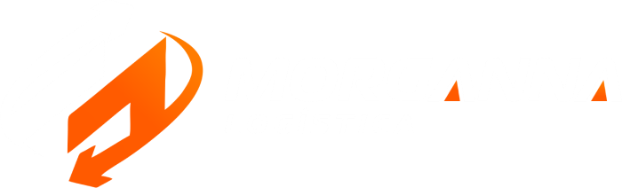 Logo Morganna Logística Branco